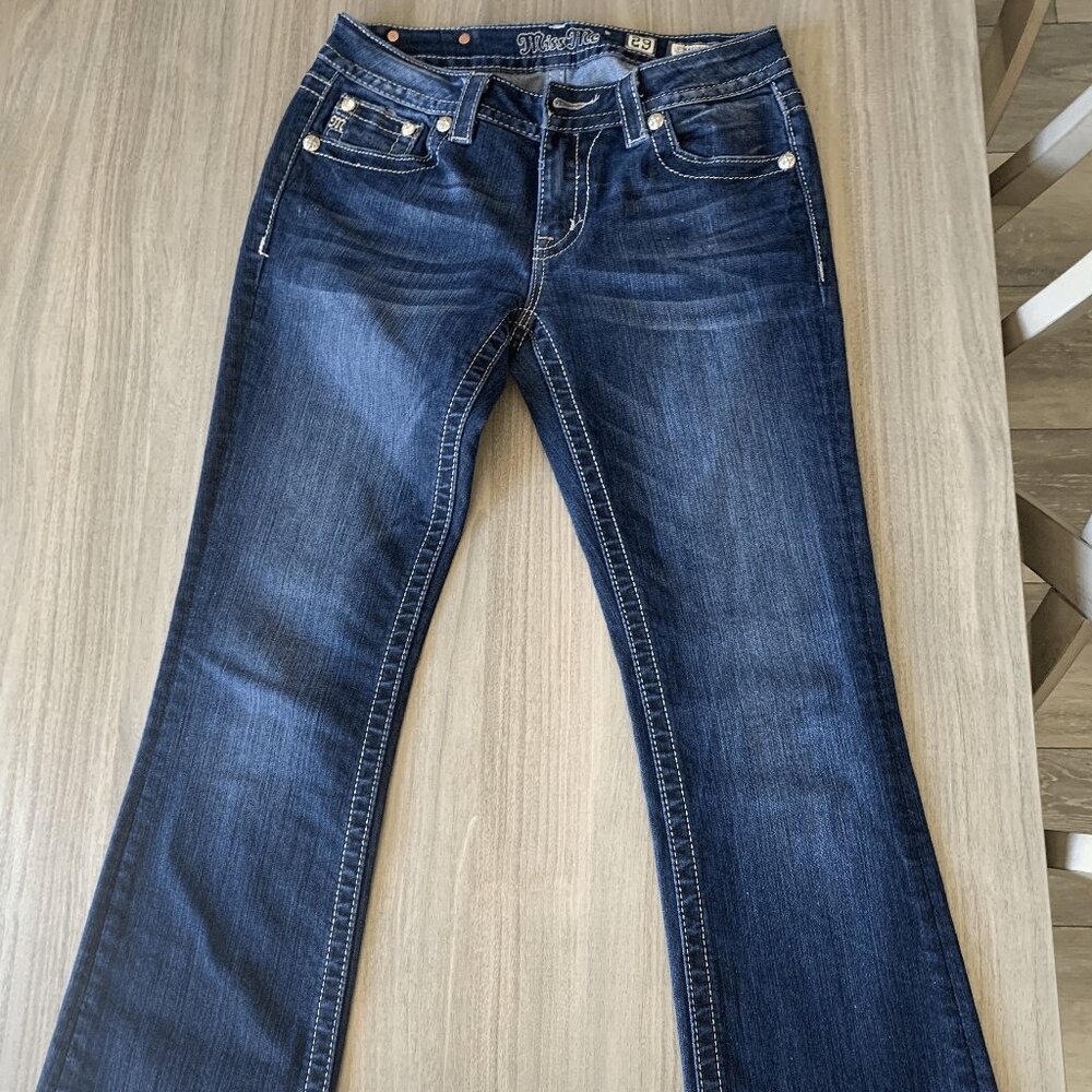 Bejeweled Blue Jeans